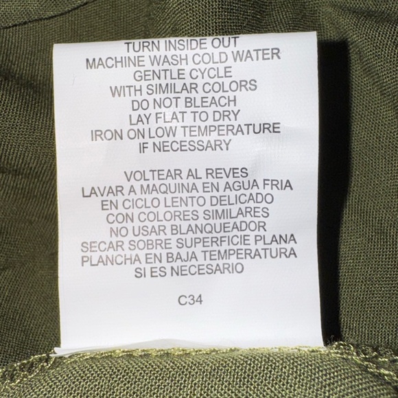 Fig & Flower Anthropologie font tie Embroidered 3/4 Sleeve Top Size PL NWT - Picture 10 of 13